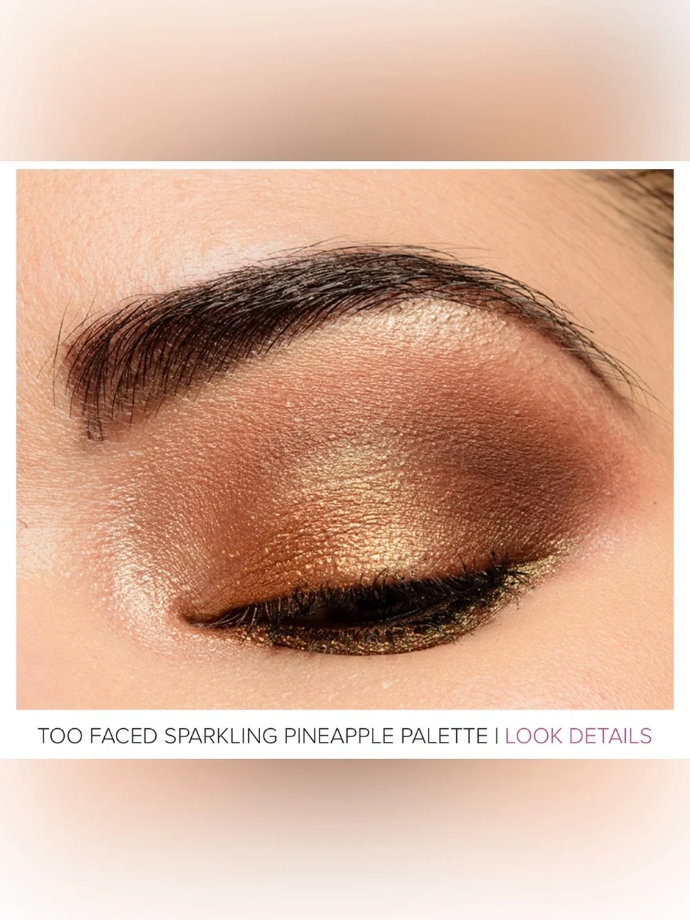 NIB Too Faced Sparkling Pineapple Tutti Frutti Eyeshadow Palette